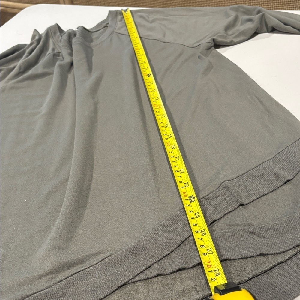 Threads 4 Thought - Parscarelli Feather Fleece Sweatshirt Size XXL. Olive Gree - Picture 12 of 15